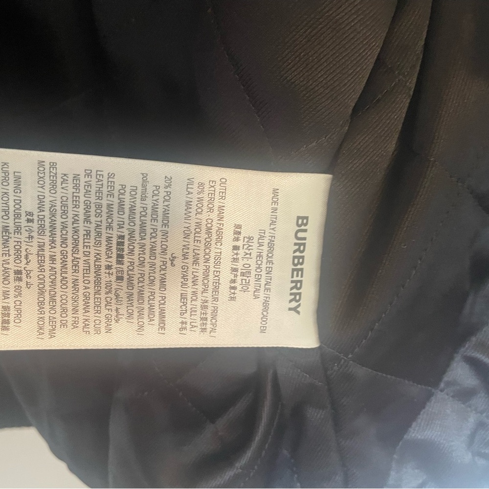 Burberry Varsity Jacket Check-Pattern - Picture 9 of 10